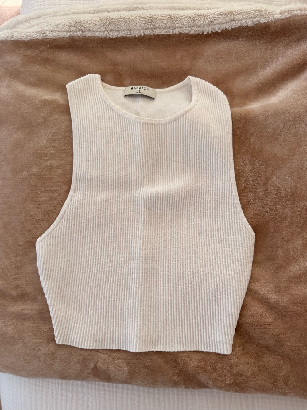 Babaton Ribbed Tank Top